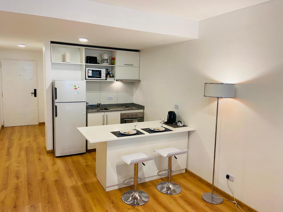 Apartamento Centrico Y Moderno Con Balcon, Piscina, Gimnasio Y Laundry บัวโนสไอเรส ภายนอก รูปภาพ