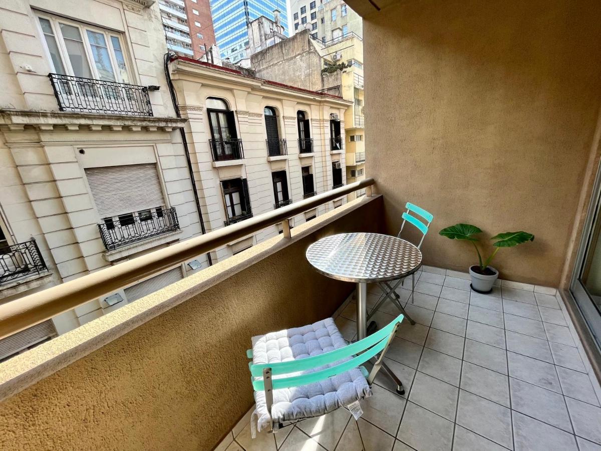 Apartamento Centrico Y Moderno Con Balcon, Piscina, Gimnasio Y Laundry บัวโนสไอเรส ภายนอก รูปภาพ