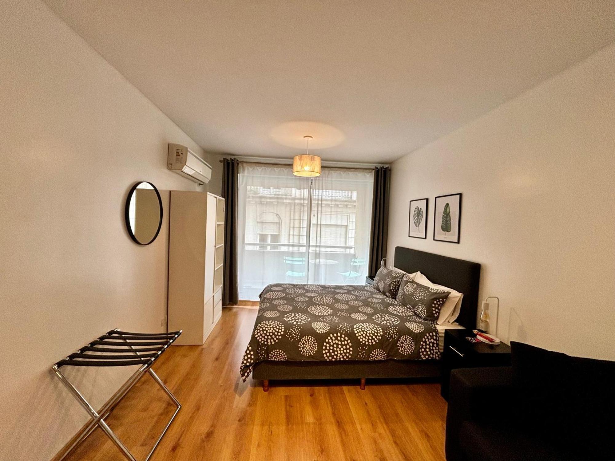 Apartamento Centrico Y Moderno Con Balcon, Piscina, Gimnasio Y Laundry บัวโนสไอเรส ภายนอก รูปภาพ