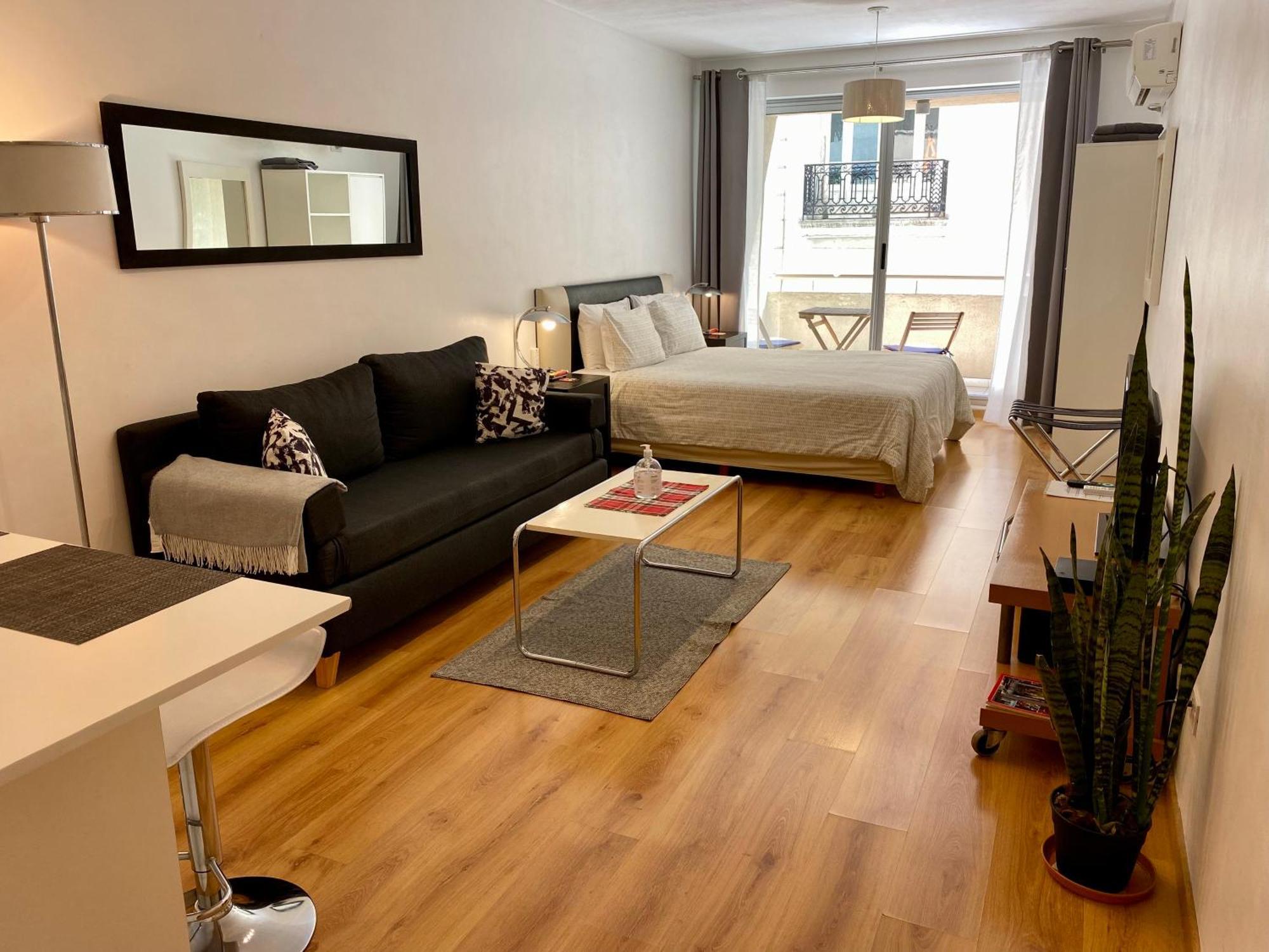 Apartamento Centrico Y Moderno Con Balcon, Piscina, Gimnasio Y Laundry บัวโนสไอเรส ภายนอก รูปภาพ